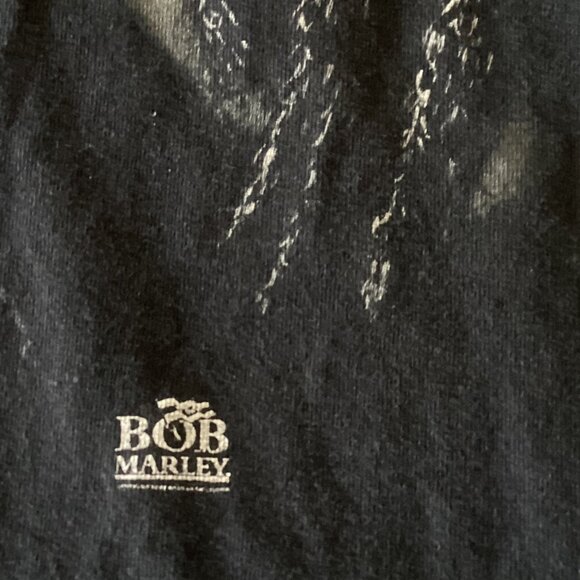 Bob Marley Graphic Tee Zion Rootswear 3X 100% Cotton Black With Red Yellow Green - Picture 11 of 12